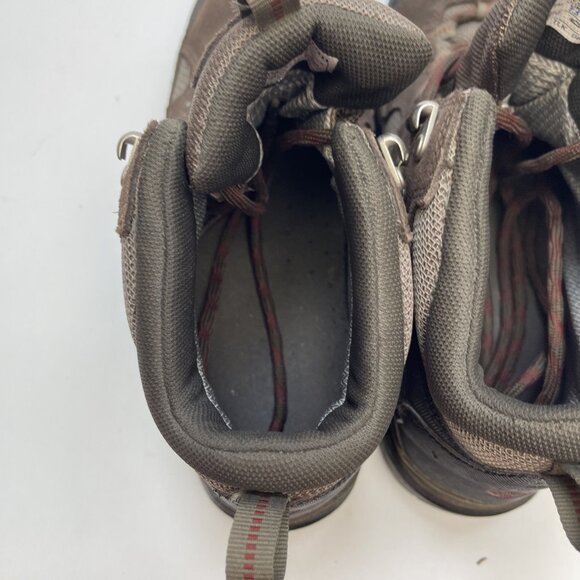 Columbia Omni-Tech Packus Ridge Mid Hiking Boot Leather Waterproof Brown Men 8.5 - Picture 11 of 16